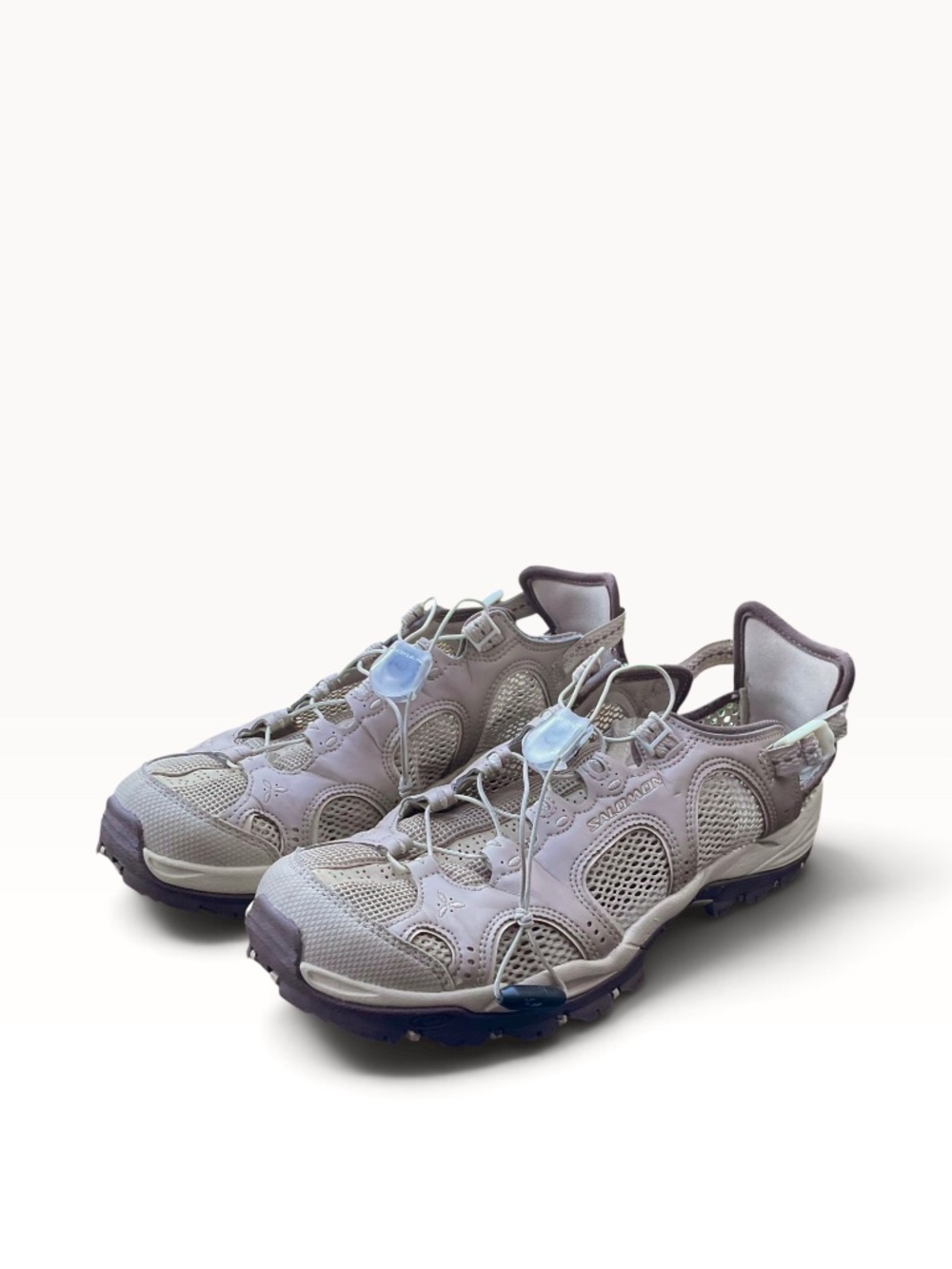 Salomon Tech-Amphibian 3 Women's Size 7 Shoes Sandal Hiking Sneakers blue gray